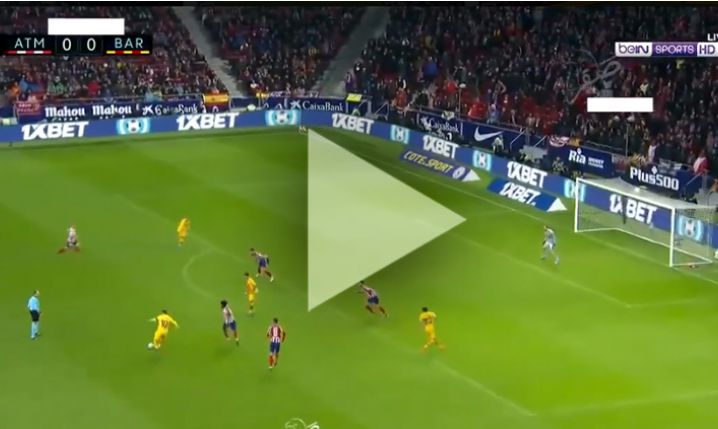 TAK STRZELA Messi na 1-0 z Atletico Madryt! [VIDEO]